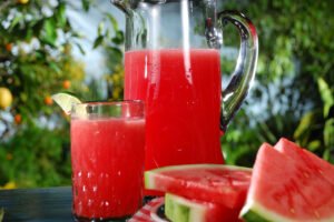 Agua de Sandía (agua fresca de sandía)