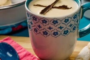 Atole de Mazapán: bebida caliente mexicana fácil