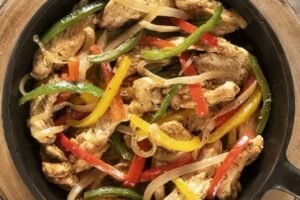 Cazuela De Fajitas De Pollo