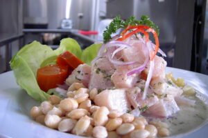 Ceviche de Atún (ceviche de atún en lata)