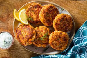 croquetas de salmón con patata