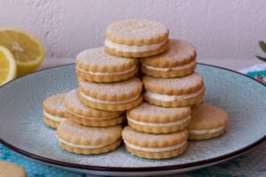 Galletas con limón y tomillo