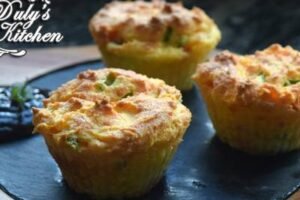 Muffins con pimientos