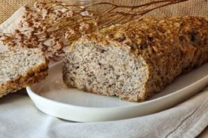 Pan integral y de trigo con kéfir