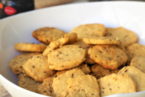 Receta de galletas saladas de comino