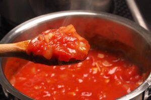 Salsa de tomate de calabacín