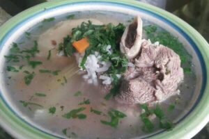 Sopa de cordero islandés