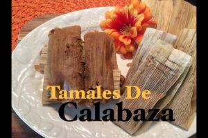 Tamales Calabaza Dulce
